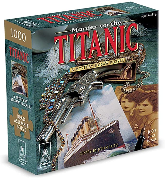 Bepuzzled : Murder on the Titanic - A Mystery Jigsaw Puzzle 1000pc