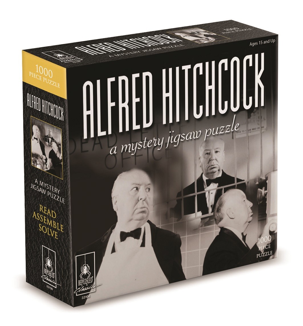 Bepuzzled : Alfred Hitchcock - A Mystery Jigsaw Puzzle 1000pc