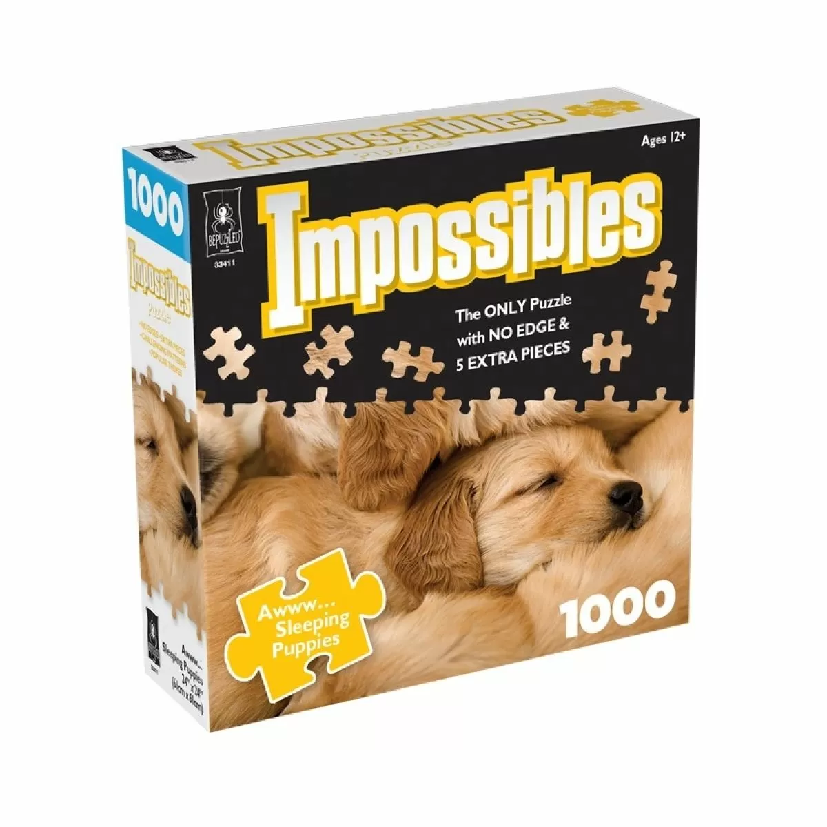 Impossibles Puzzles : Aww... Sleeping Puppies 1000pc