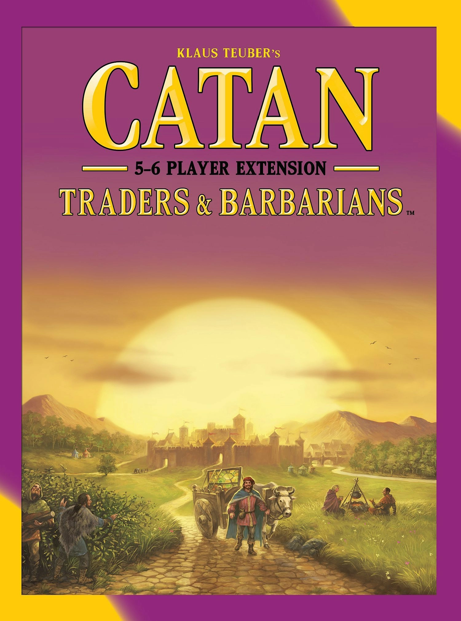 Catan : Traders and Barbarians 5-6 Player Extension