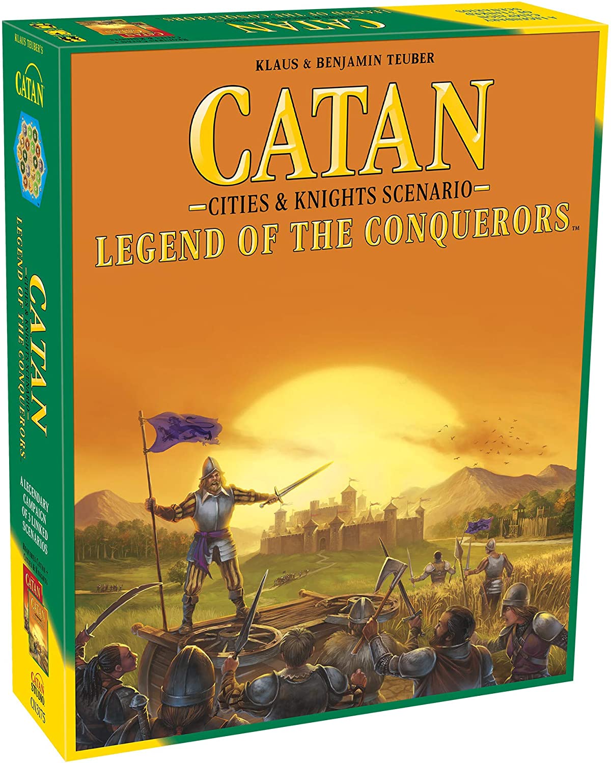 Catan : Legend of the Conquerors (Cities and Knights Scenario)