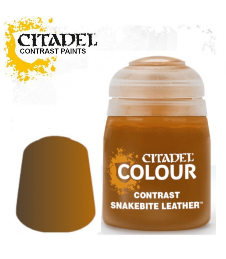 Citadel Contrast Paint : Snakebite Leather