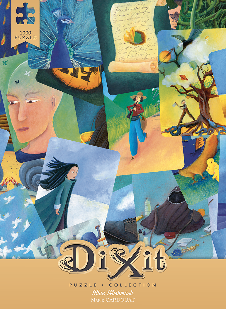 Dixit Puzzle - Blue Mishmash 1000pc