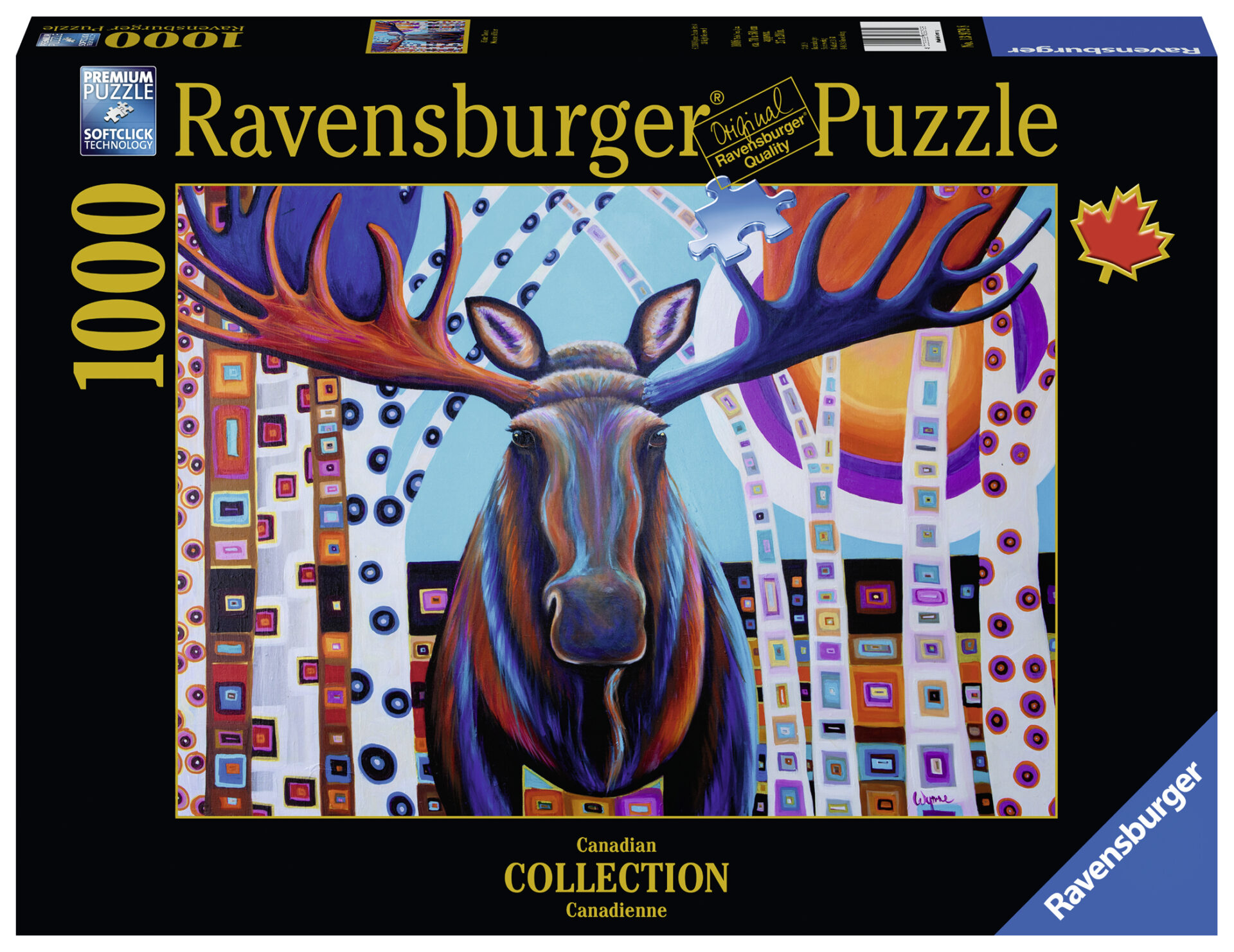 Ravensburger Jigsaw Puzzle : Winter Moose 1000pc