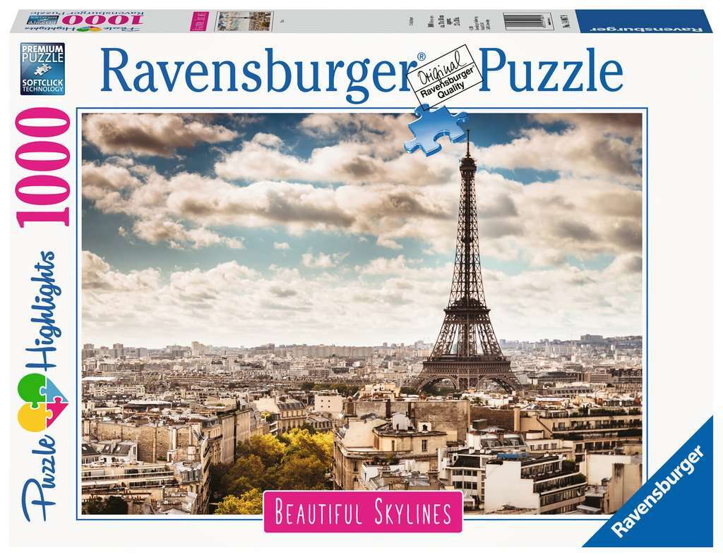 Ravensburger Jigsaw Puzzle : Paris, France 1000pc