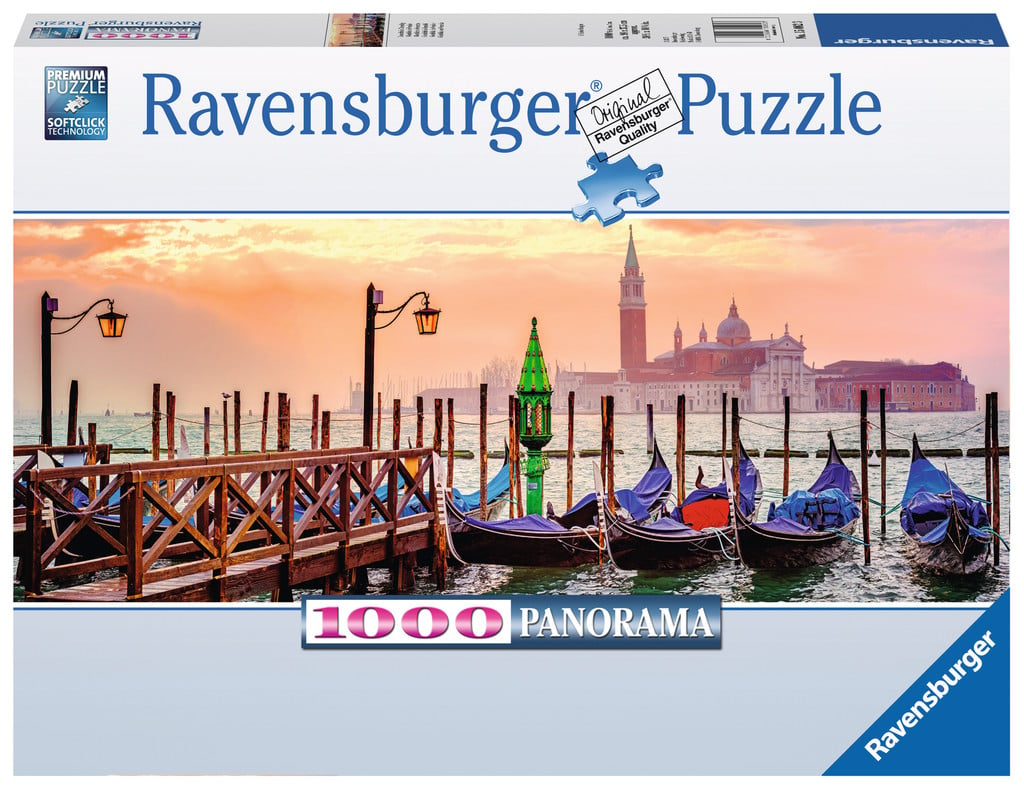 Ravensburger Jigsaw Puzzle : Gondolas In Venice 1000pc