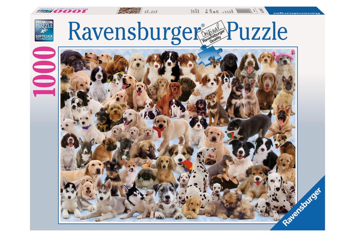 Ravensburger Jigsaw Puzzle : Dogs Galore! 1000pc