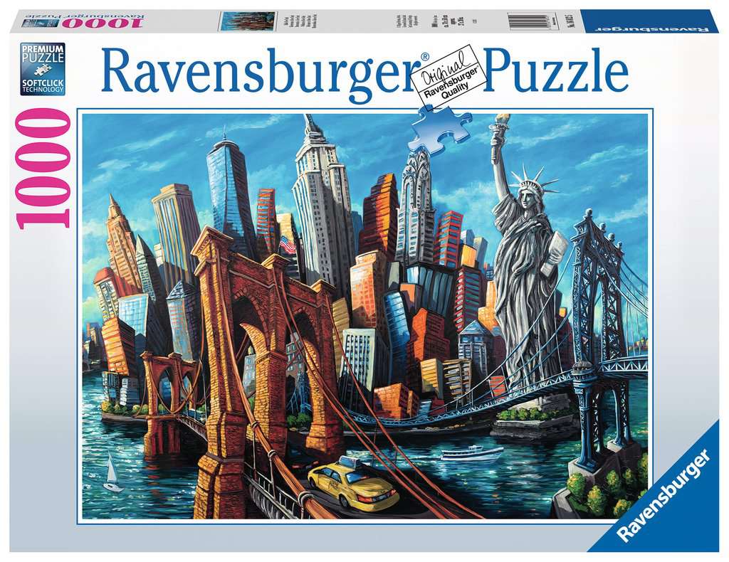 Ravensburger Jigsaw Puzzle : Welcome to New York 1000pc