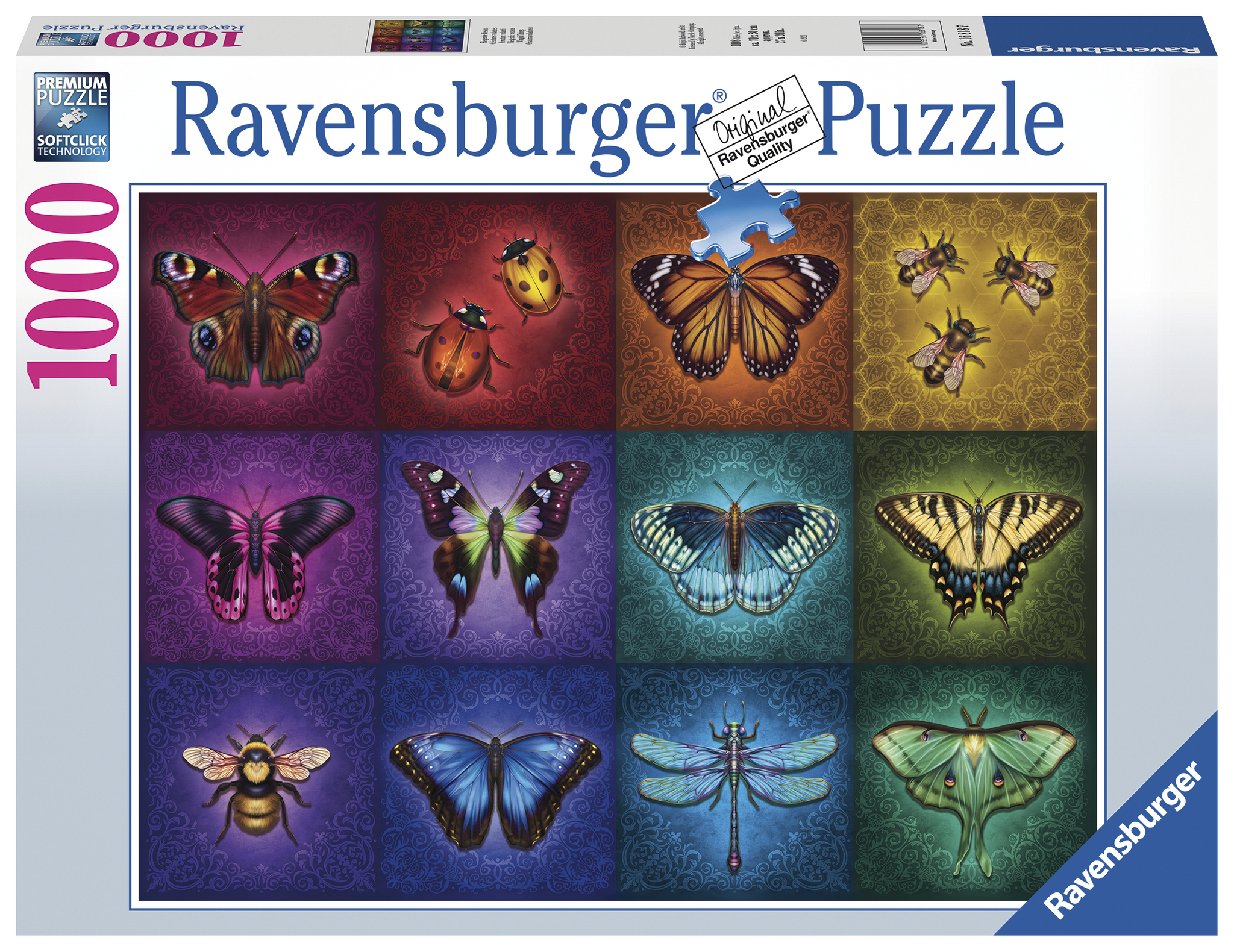 Ravensburger Jigsaw Puzzle : Winged Things 1000pc