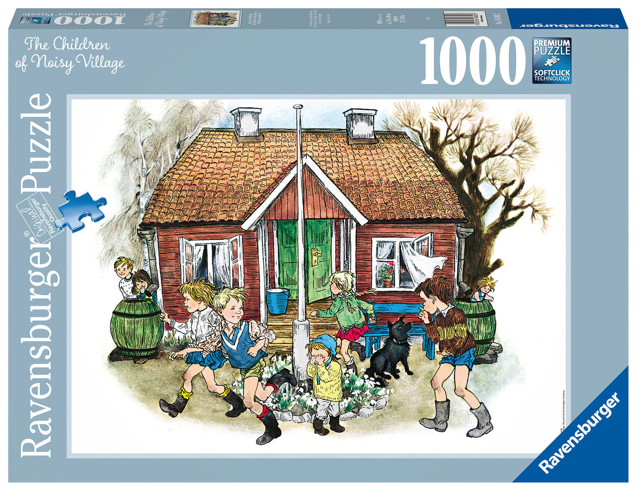 Ravensburger Jigsaw Puzzle : The Children of Noisy Village 1000pc