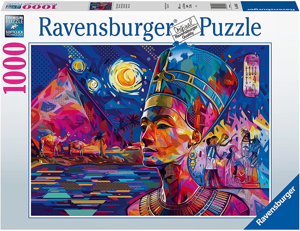 Ravensburger Jigsaw Puzzle : Nefertiti on the Nile 1000pc