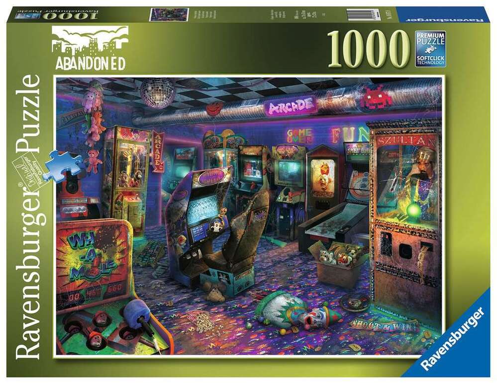 Ravensburger Jigsaw Puzzle : Forgotten Arcade 1000pc