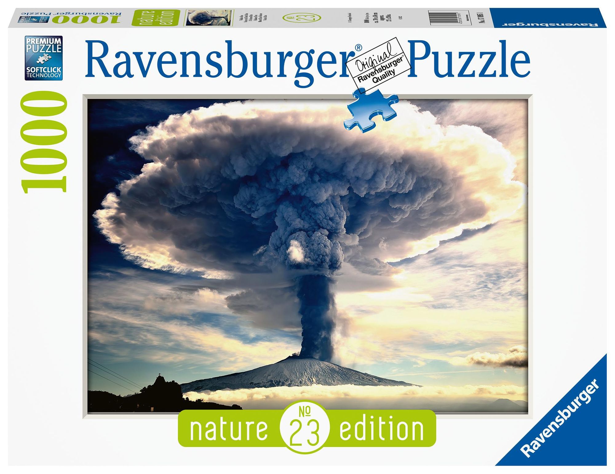 Ravensburger Jigsaw Puzzle : Mount Etna Volcano 1000pc