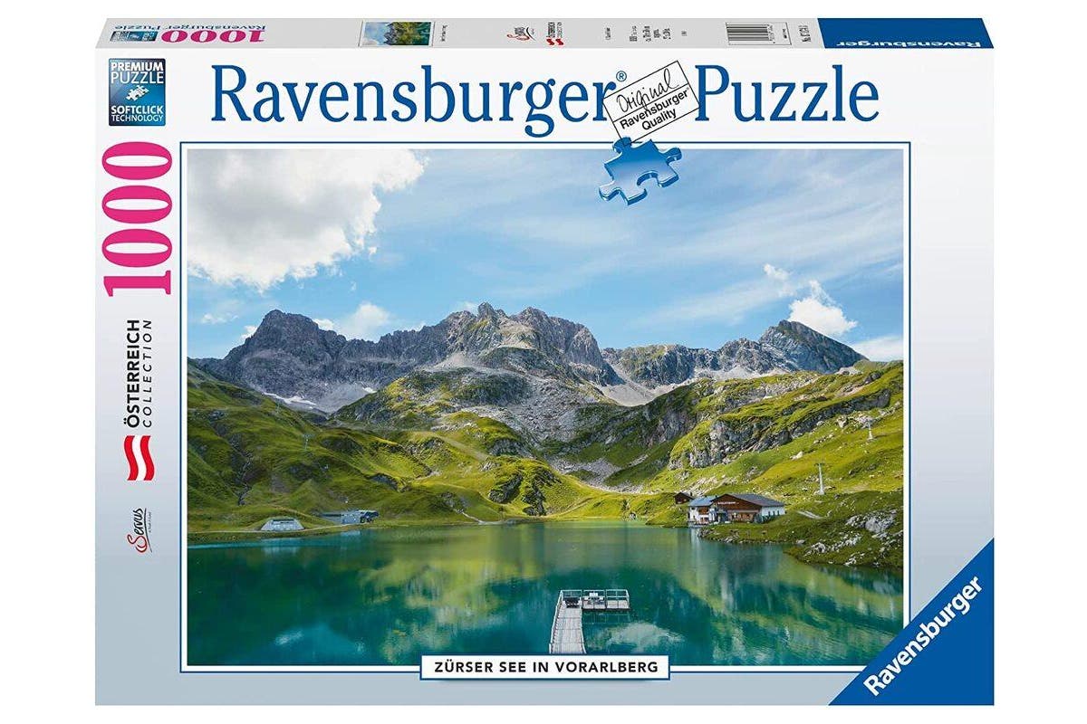 Ravensburger Jigsaw Puzzle : Zeurser See in Vorarlberg 1000pc