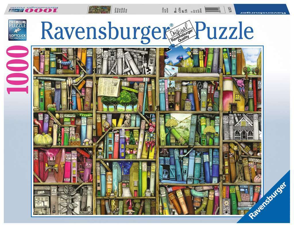 Ravensburger Jigsaw Puzzle : The Bizarre Bookshop 1000pc