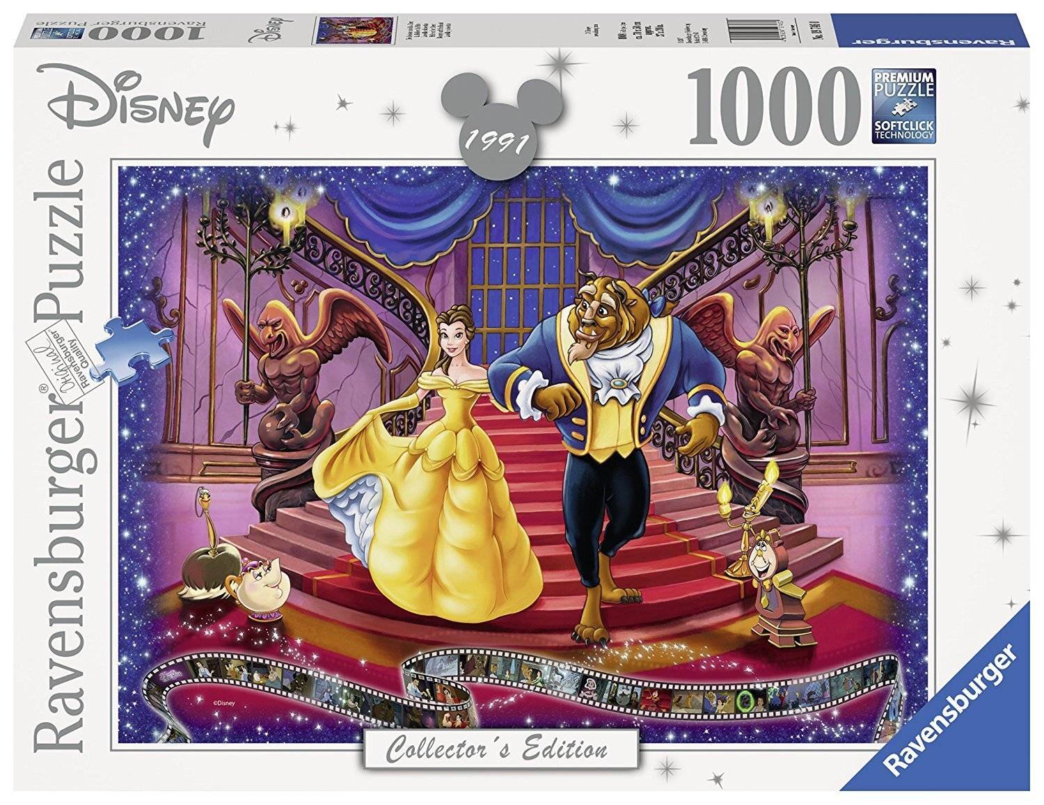 Ravensburger Jigsaw Puzzle : Disney Moments 1991 Beauty and the Beast 1000pc