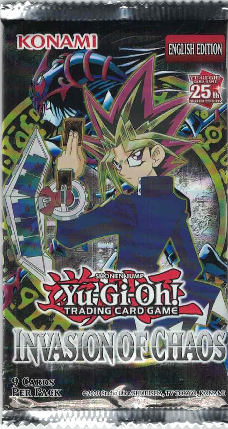 Yu-Gi-Oh! : Invasion of Chaos Booster Pack (25th Anniversary Edition)