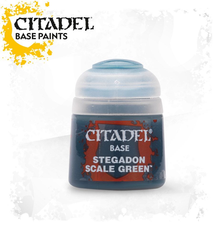 Citadel Base Paint : Stegadon Scale Green