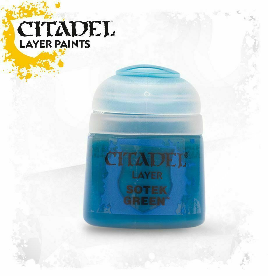 Citadel Layer Paint : Sotek Green