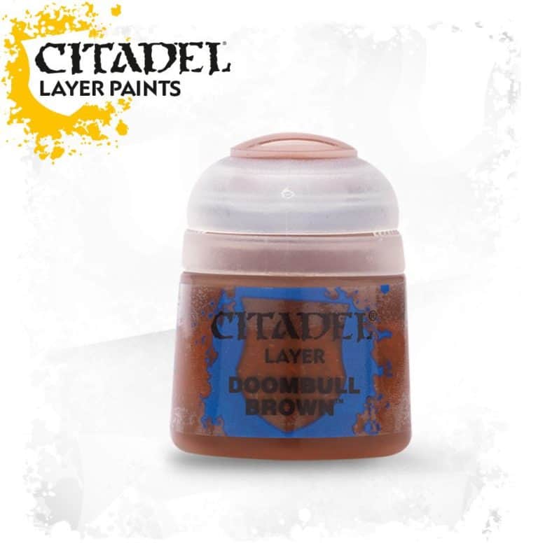 Citadel Layer Paint : Doombull Brown