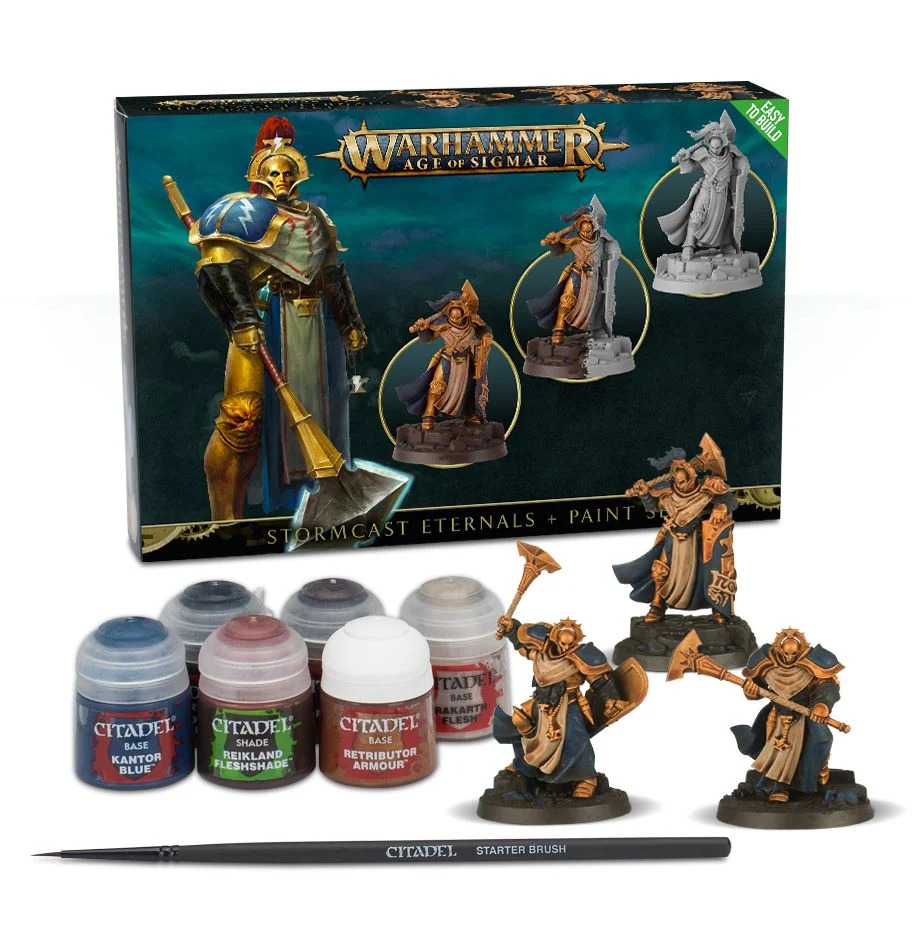 Warhammer Age of Sigmar : Stormcast Eternals - Paint Set