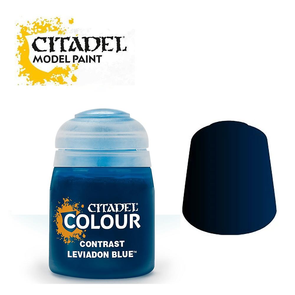 Citadel Contrast Paint : Leviadon Blue