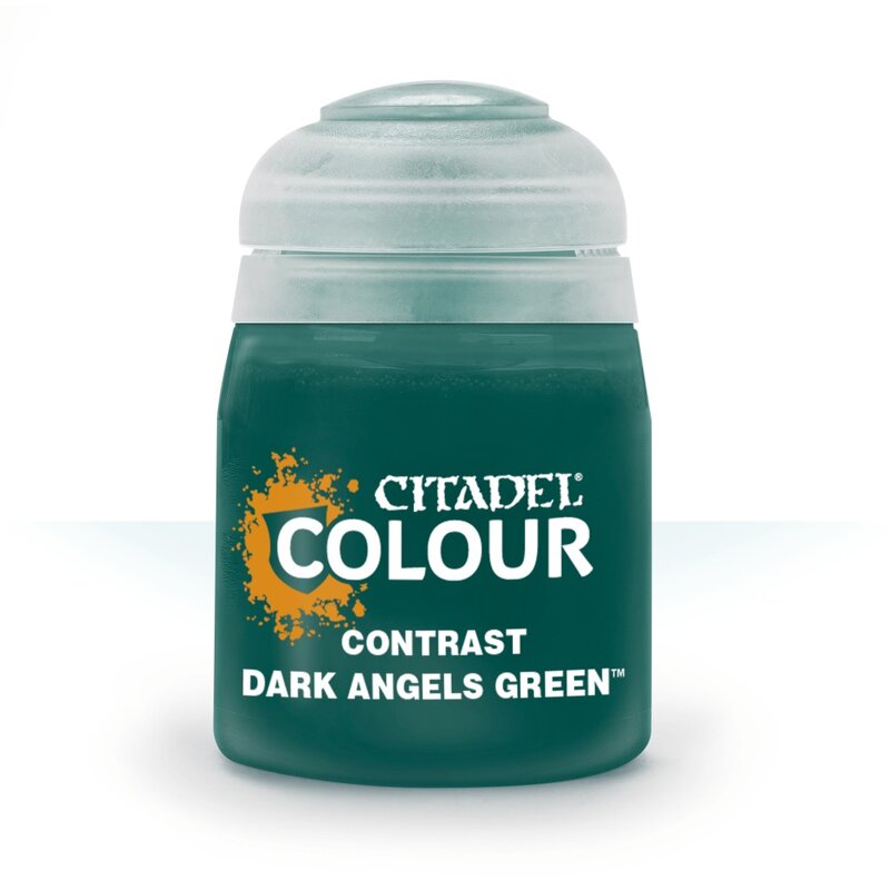 Citadel Contrast Paint : Dark Angels Green