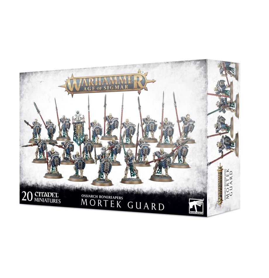 Warhammer Age of Sigmar : Ossiarch Bonereapers - Mortek Guard