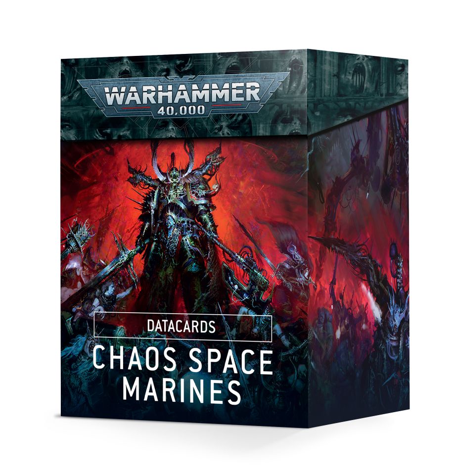 Warhammer 40,000 : Chaos Space Marines - Datacards