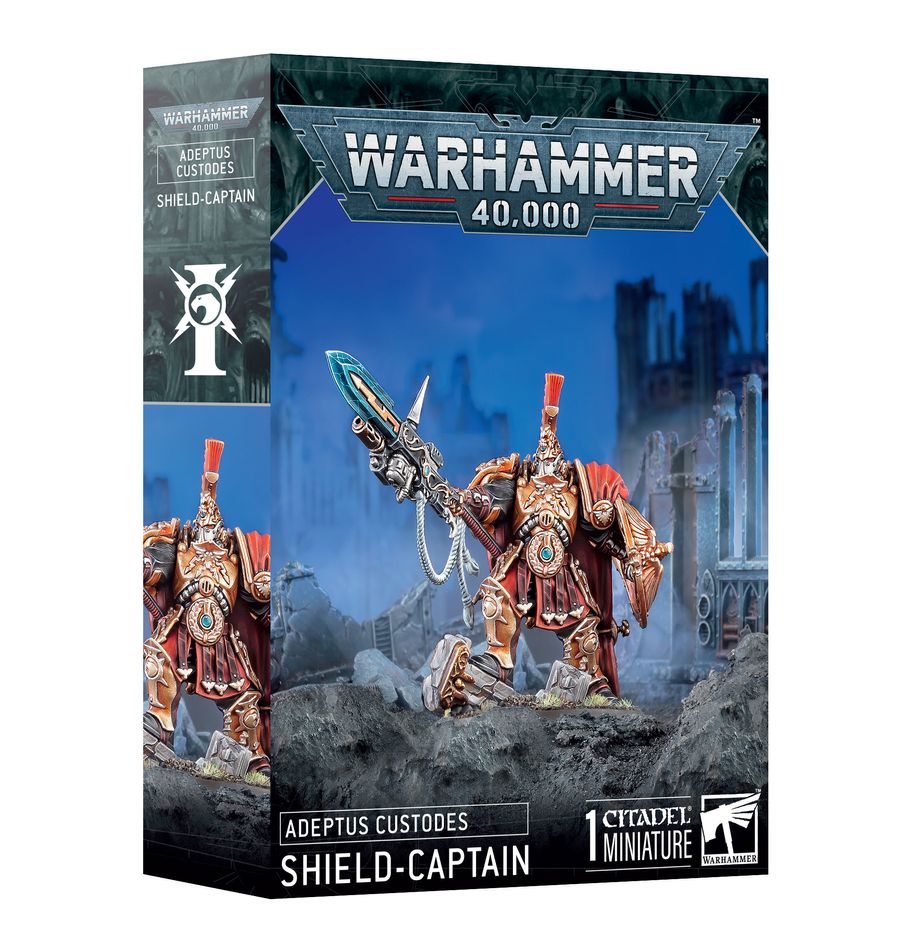 WarHammer 40,000 : Adeptus Custodes - Shield-Captain