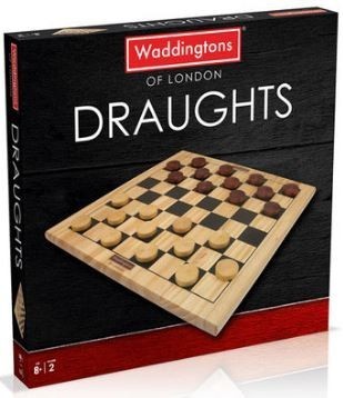 Waddingtons : Wooden Draughts