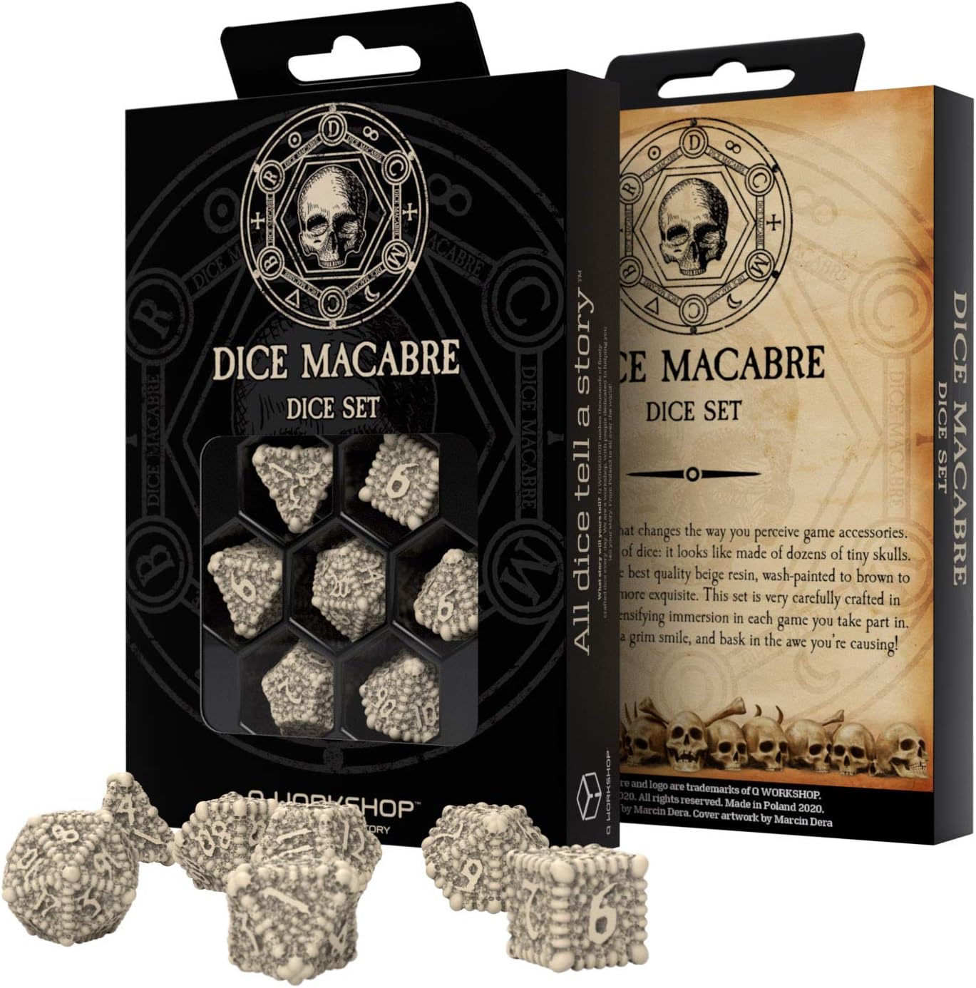 Q Workshop : Dice Macabre Dice Set 7