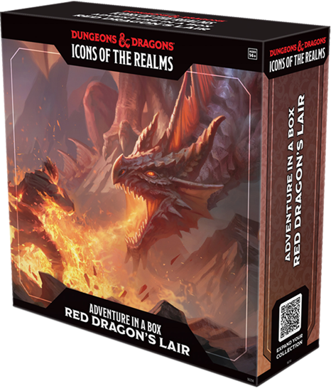 Dungeons and Dragons : Icons of the Realms Adventure in a Box - Red Dragon's Lair