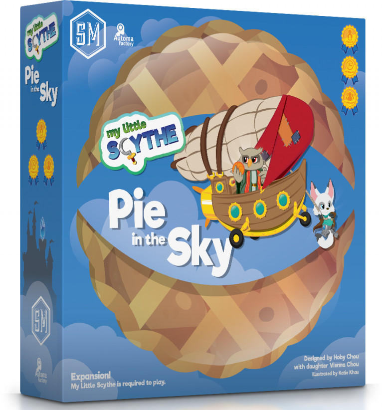 Scythe - My Little Scythe : Pie in the Sky Expansion with replacement cards