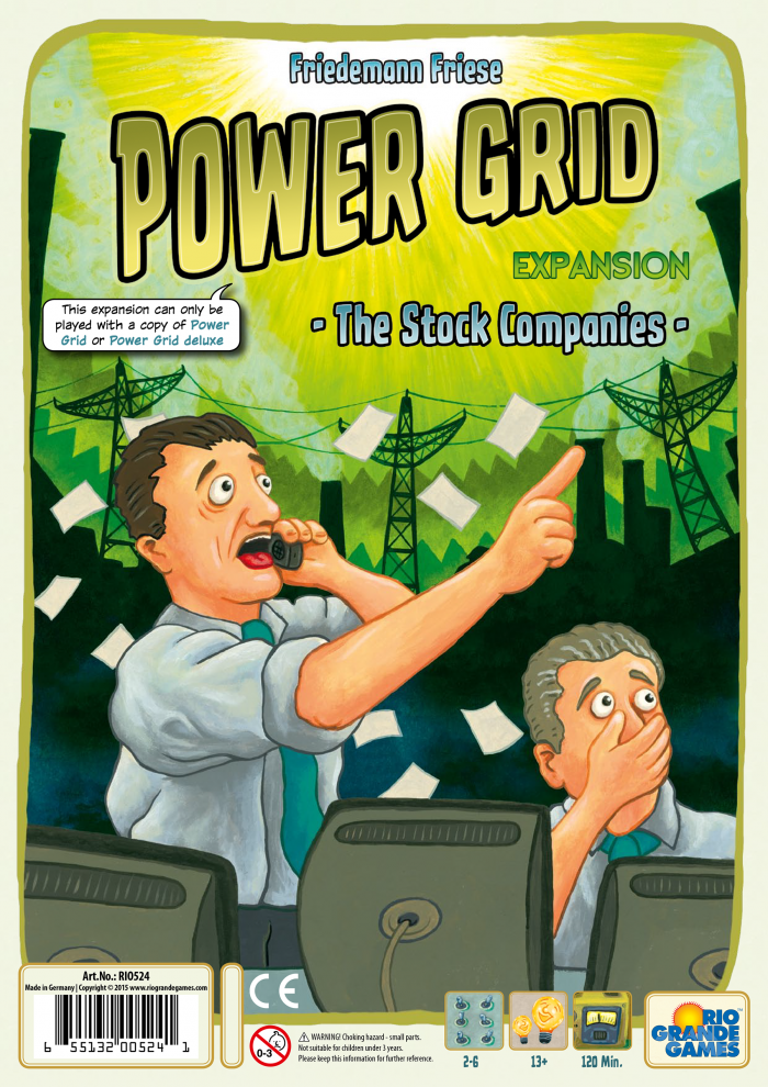 Power Grid : The Stock Companies Expansion