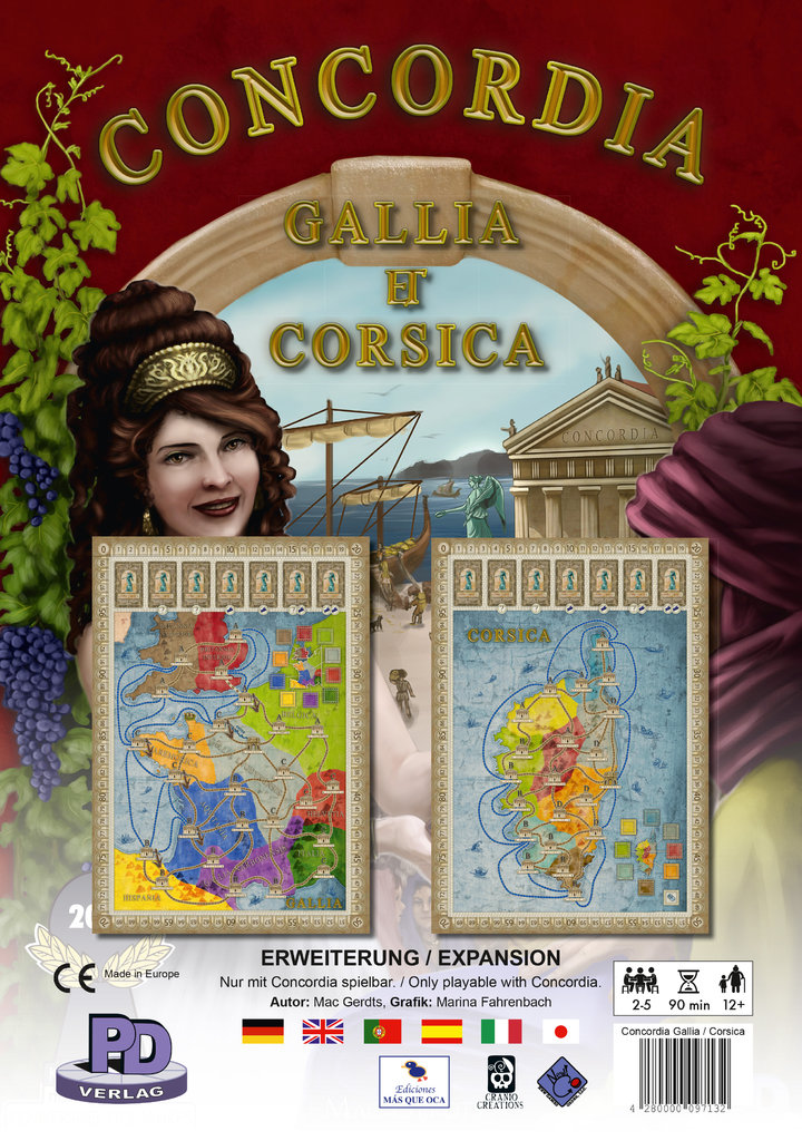 Concordia : Gallia and Corsica Expansion