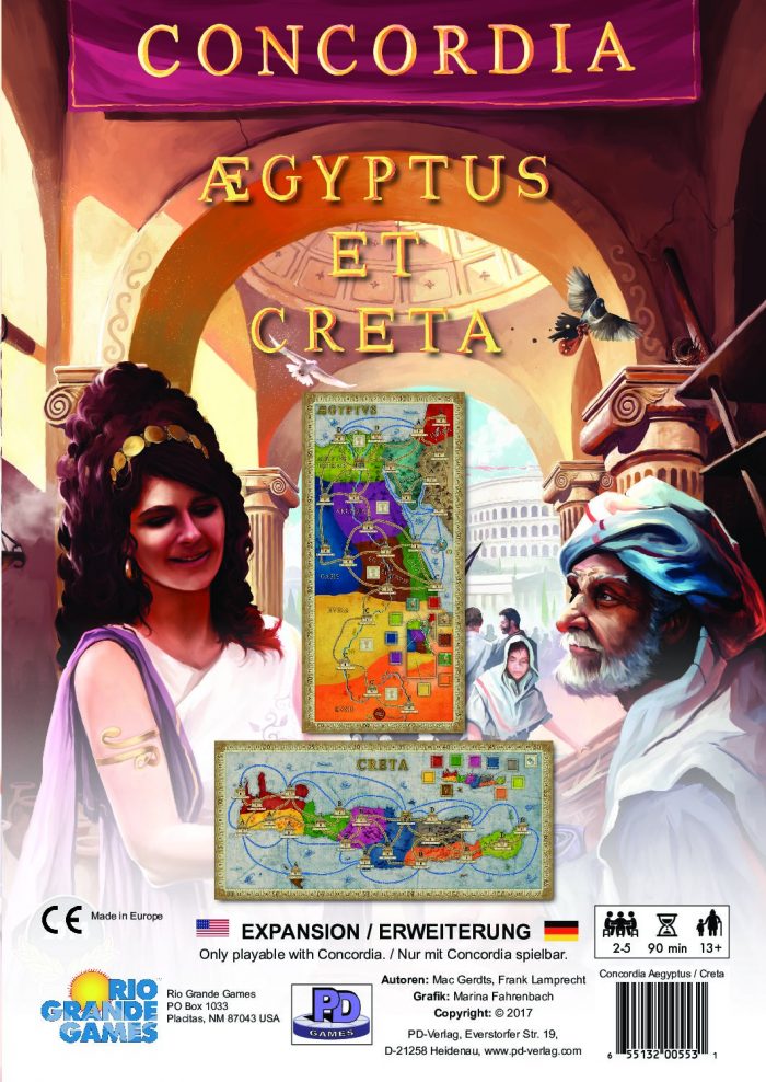 Concordia : Concordia Aegyptus and Creta Expansion