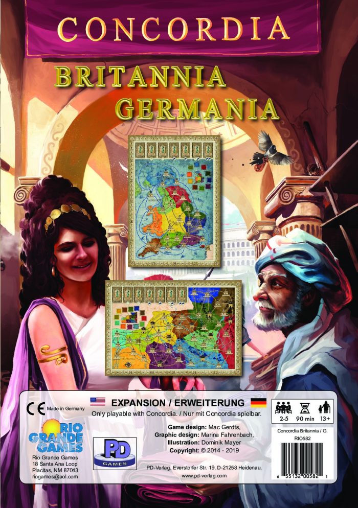 Concordia : Britannia and Germania Expansion