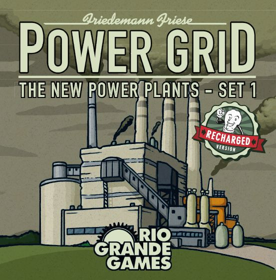 Power Grid : Recharged - New Power Plants Set 1