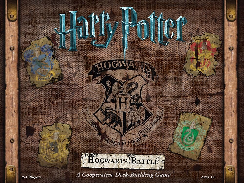 Harry Potter : Hogwarts Battle a Cooperative Deck Building Game