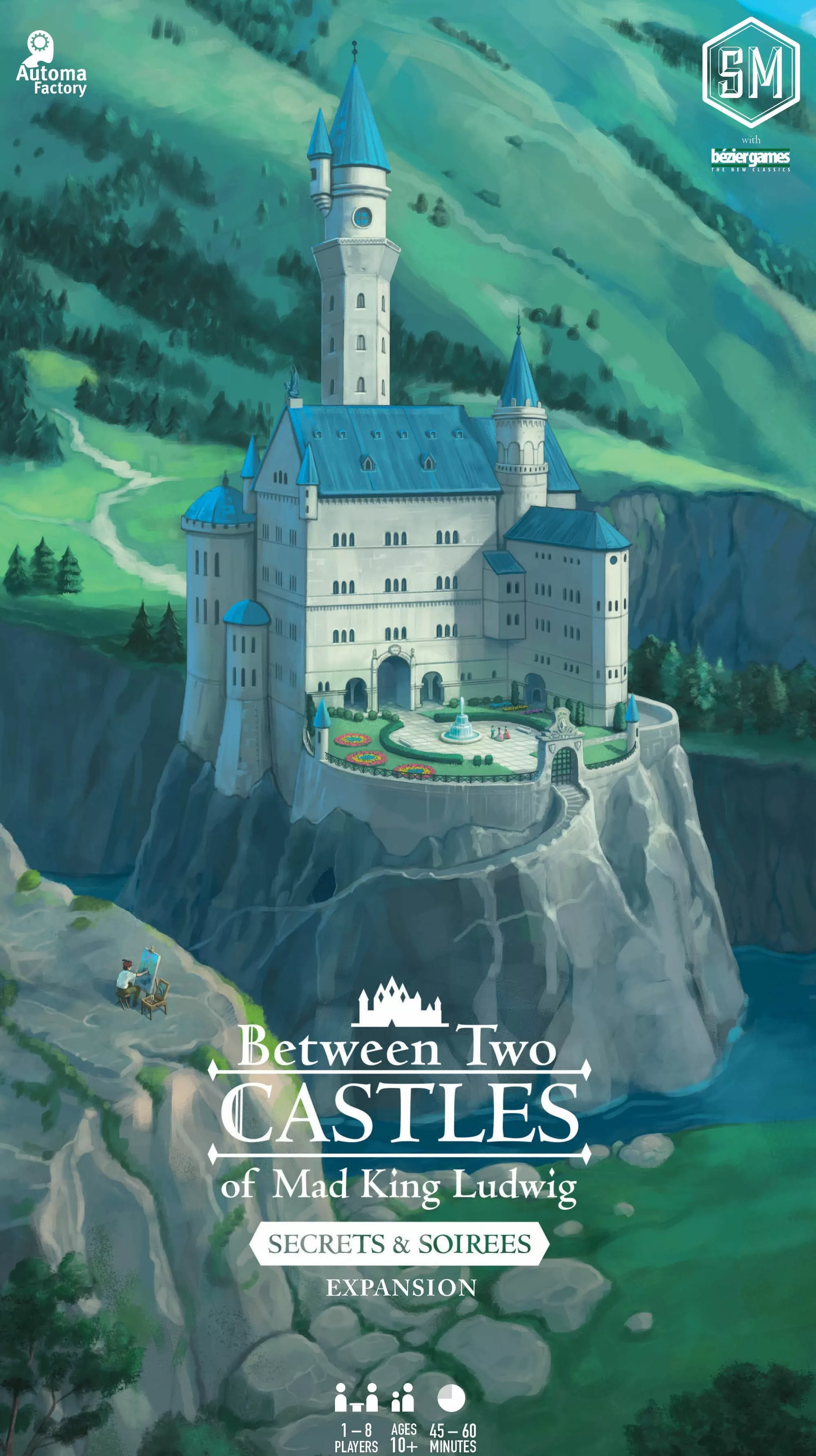 Between Two Castles of Mad King Ludwig : Secrets and Soirees Expansion