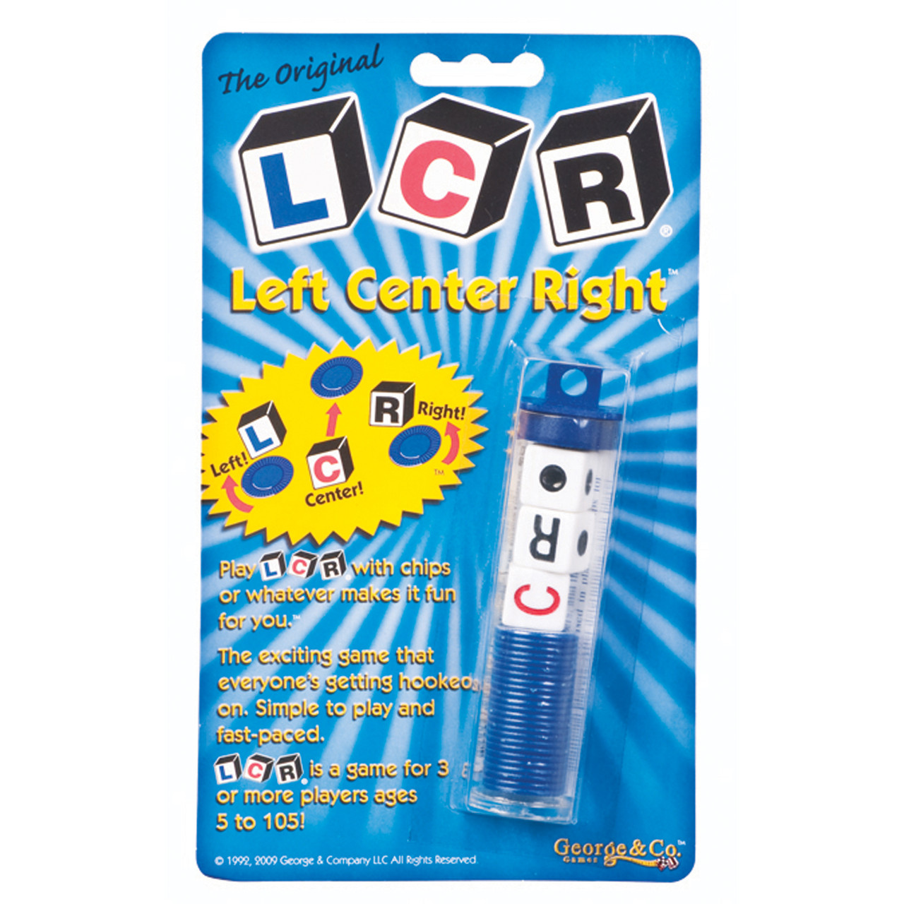 LCR - Left Center Right Dice Game