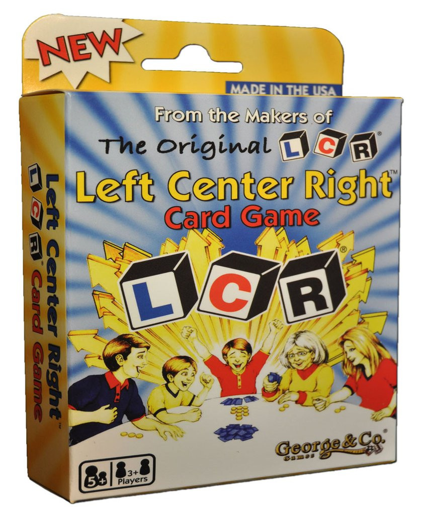 LCR - Left Center Right Card Game