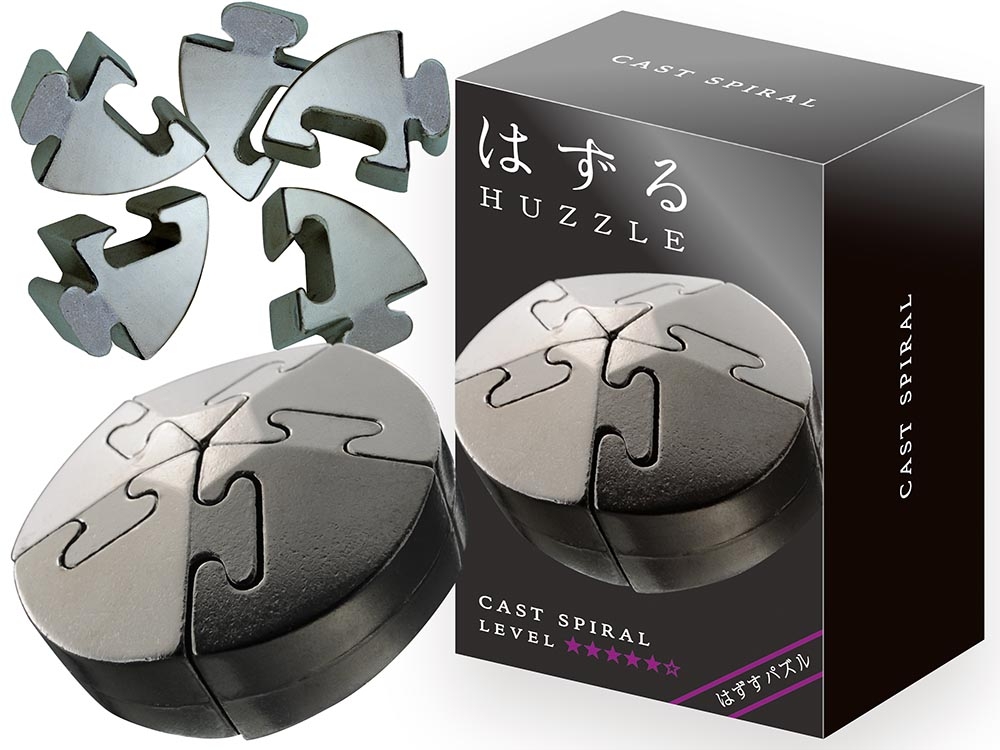 Hanayama Cast Puzzle : Level 5 - Cast Spiral