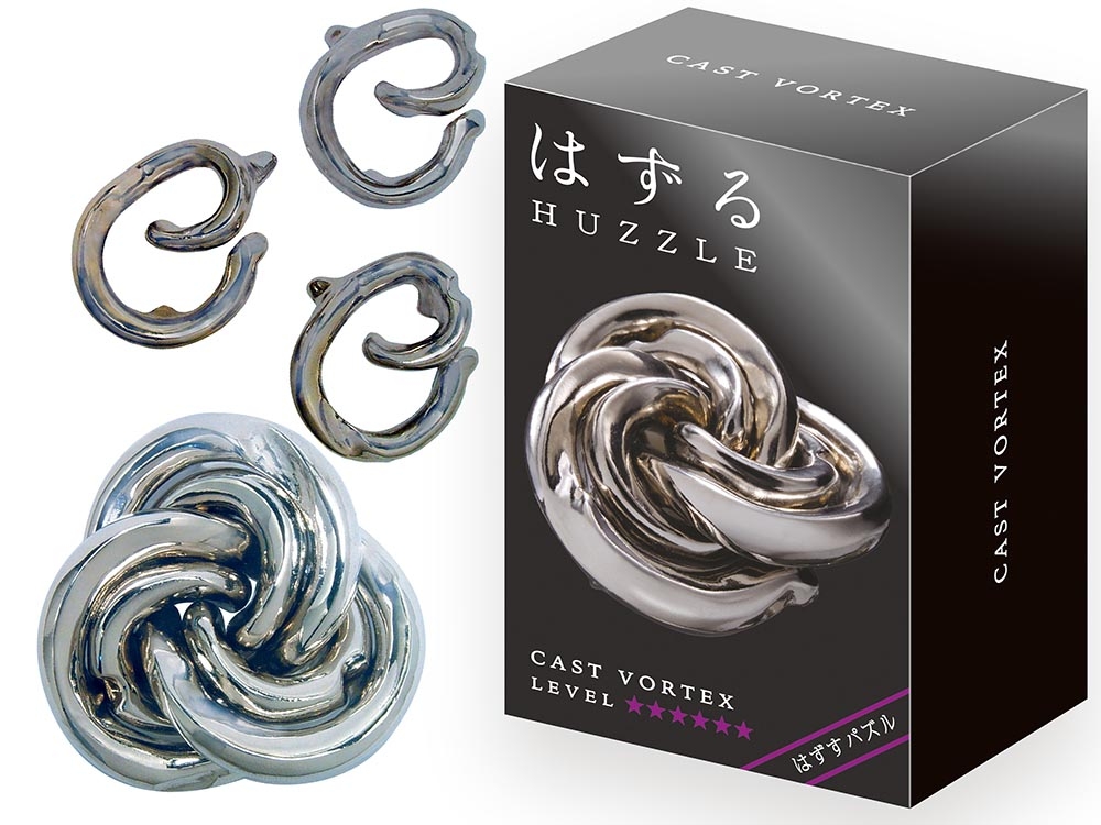 Hanayama Cast Puzzle : Level 6 - Cast Vortex