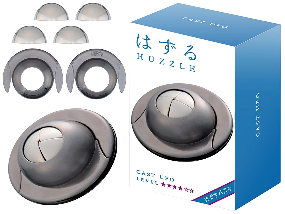 Hanayama Cast Puzzle : Level 4 - UFO