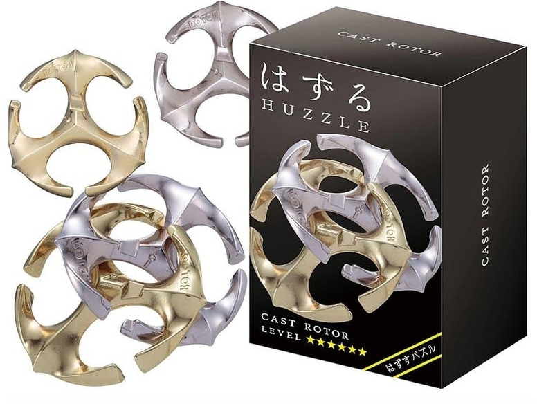 Hanayama Cast Puzzle : Level 6 - Rotor