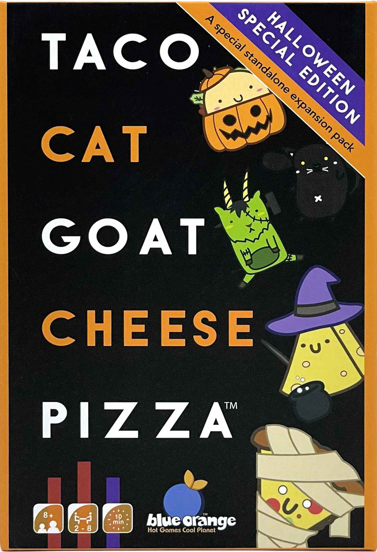 Taco Cat Goat Cheese Pizza : Halloween Edition