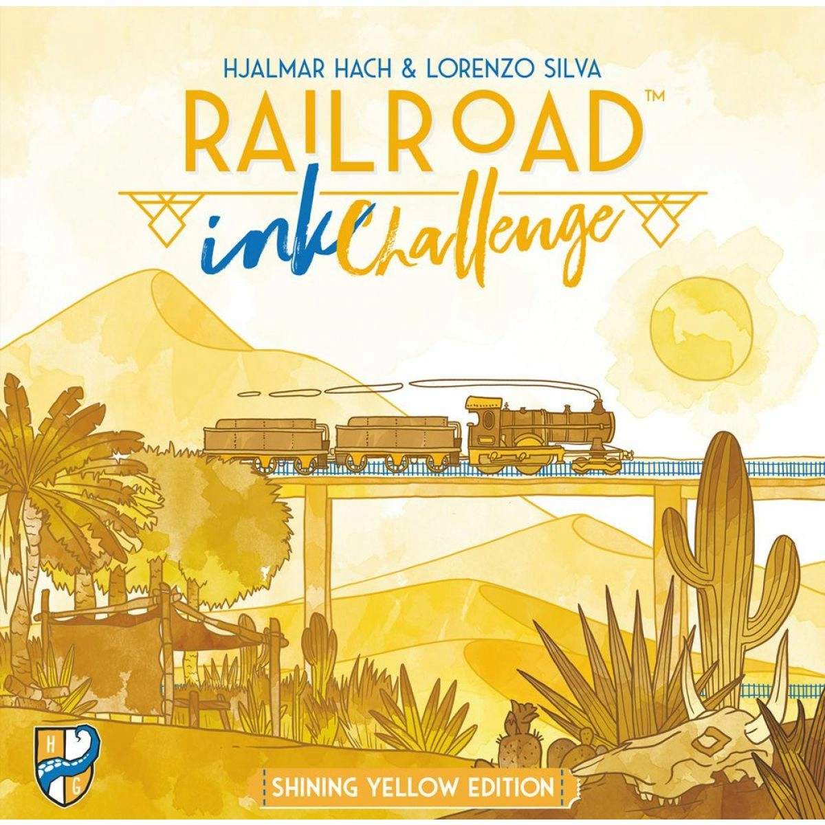 Railroad Ink : Challenge Shining Yellow