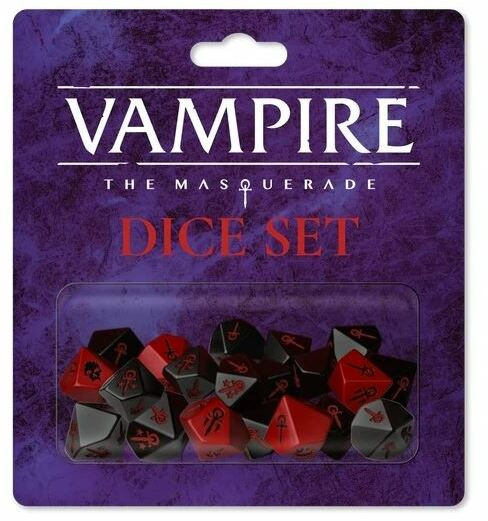 Vampire : The Masquerade 5th Edition - Dice Set